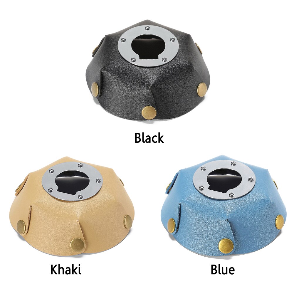 Cheap Goat Tents Leather Camping Tent Lantern Lamps Shade Outdoors Hiking Light Hood Caps Camping Rainproof Lighting Hanging Lamp Cover for GoalZ   